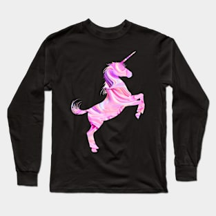 Ice Cream Unicorn Long Sleeve T-Shirt